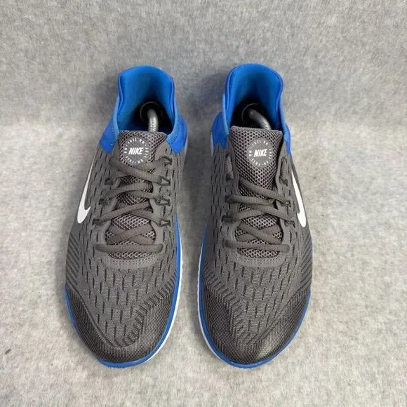 Nike Shoes Womens Size 7 Free Run Grey Blue Athletic Running Sneakers AH3451-005 - Picture 3 of 9
